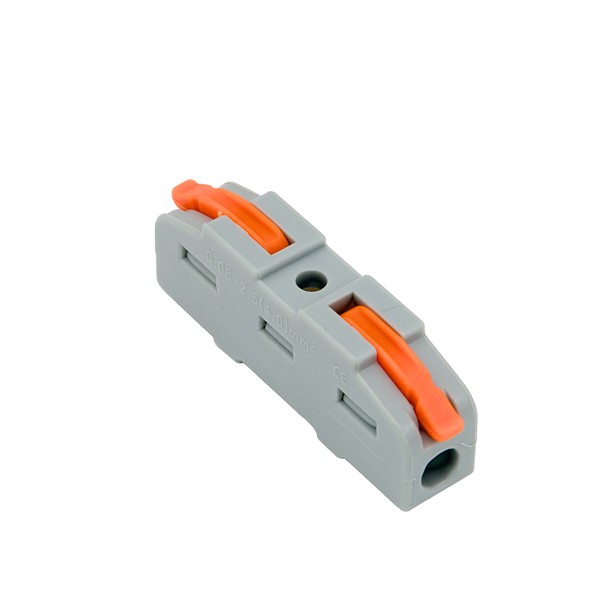 Borna de conexión rápida 1 Polo en linea 0,2-4mm