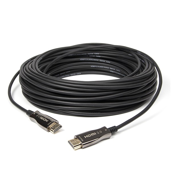 Cable HDMI 2.0 Fibra óptica 50mts 4K 60Hz