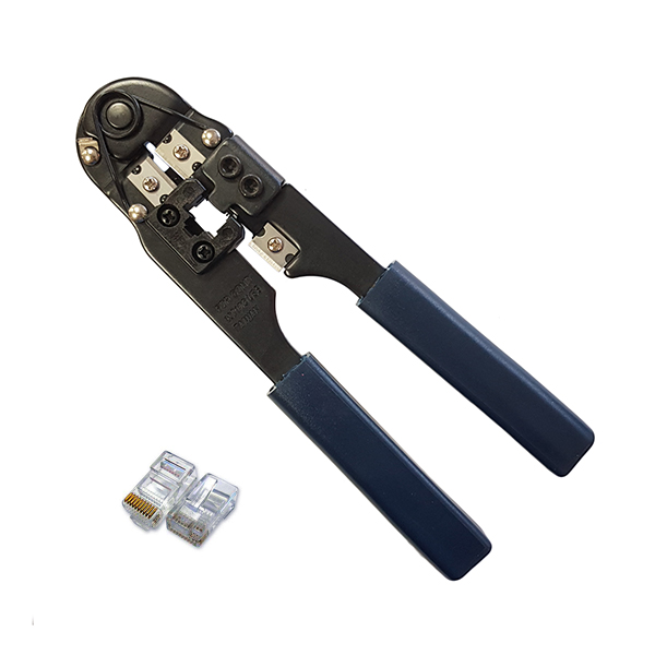 TENAZA ENGASTAR 8P/10C  RJ50 METALICA 