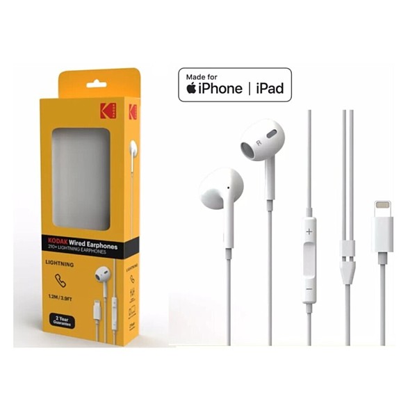 KODAK AURICULARES BOTON + MIC 210+ LIGHTNING