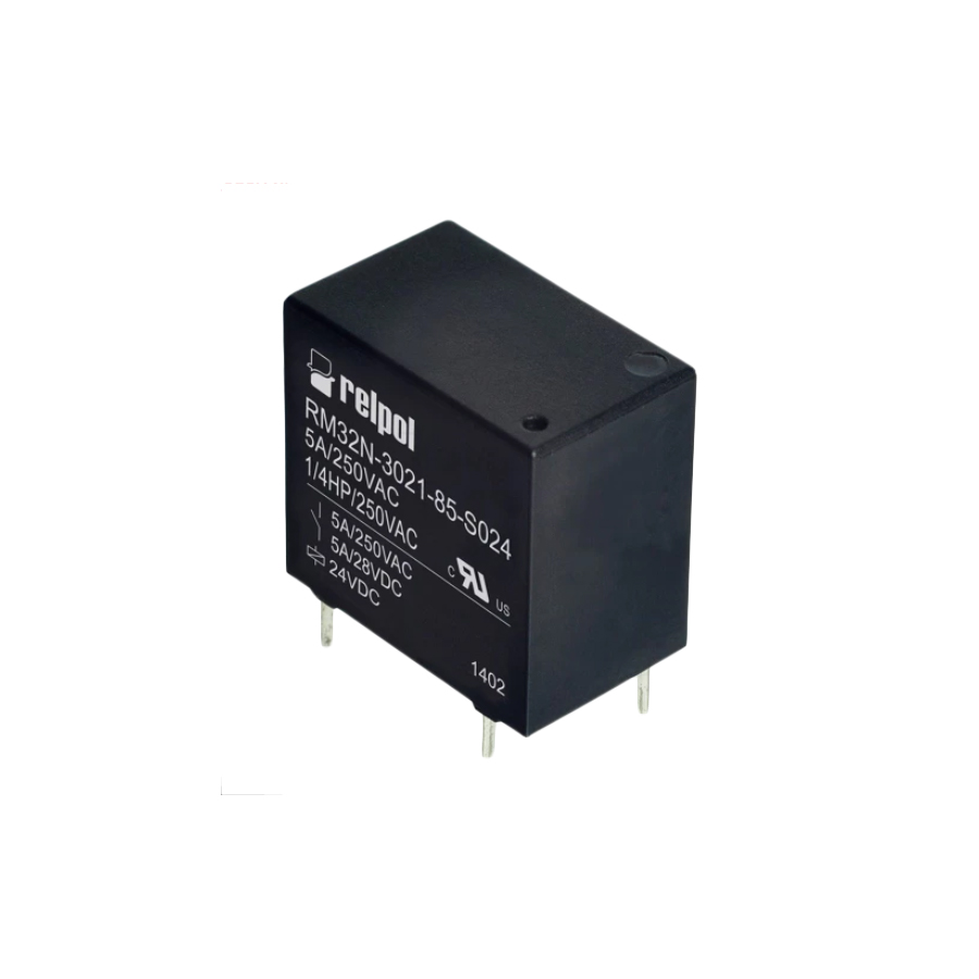 Relé 24Vdc 1C NO 5A/250VAC 18.8x10.6x15.3mm