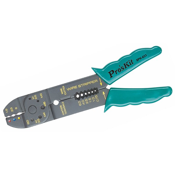 8PK-033 Crimpador de terminales multiuso