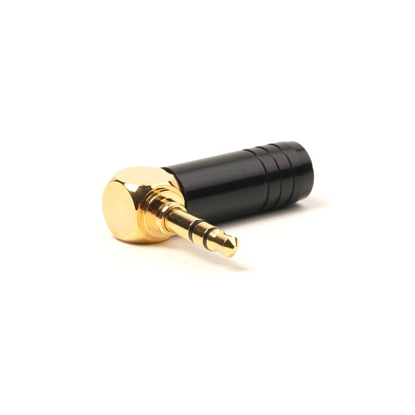 Jack 3,5 Macho Estéreo Acodado Oro EK9049/BG