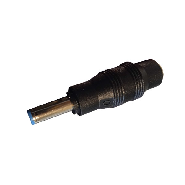 Adaptador 4,5x3,0mm Macho (pin central) HP a 5,5x2,1mm Hembra