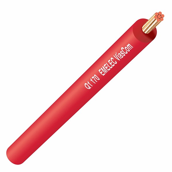 Q1-170R Cable Unipolar Flexible 2,5mm2 Rojo H07V-K 450/750V