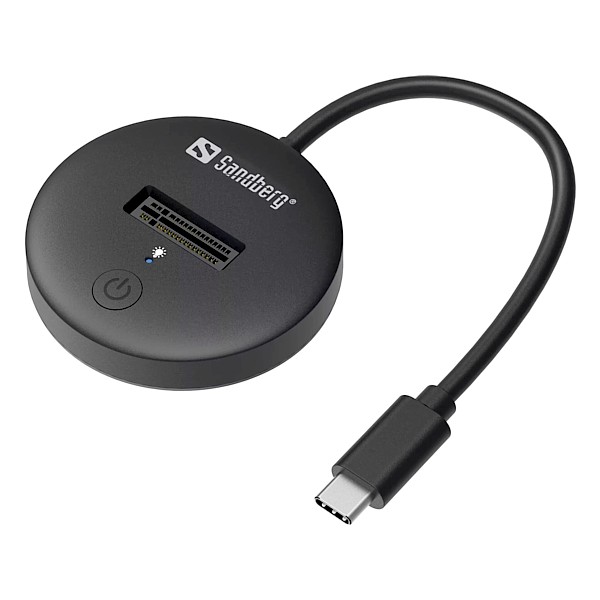 136-47 Dock USB 3.2 para Discos SSD M.2+NVMe