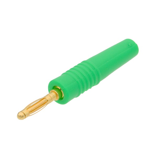 Banana 2mm Cuerpo de Silicona Verde