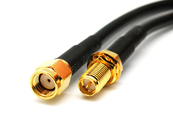 CABLE RP/SMA Macho - RP/SMA Hembra 5MT