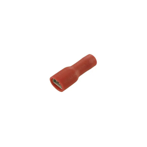 Faston Hembra 2,8mm Rojo 0,5-1,5mm2
