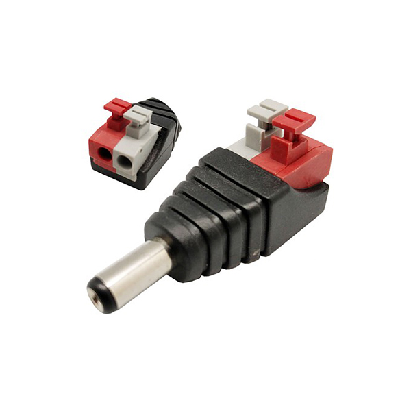 Conector Alimentacion 5,5X2,1 Terminales presión