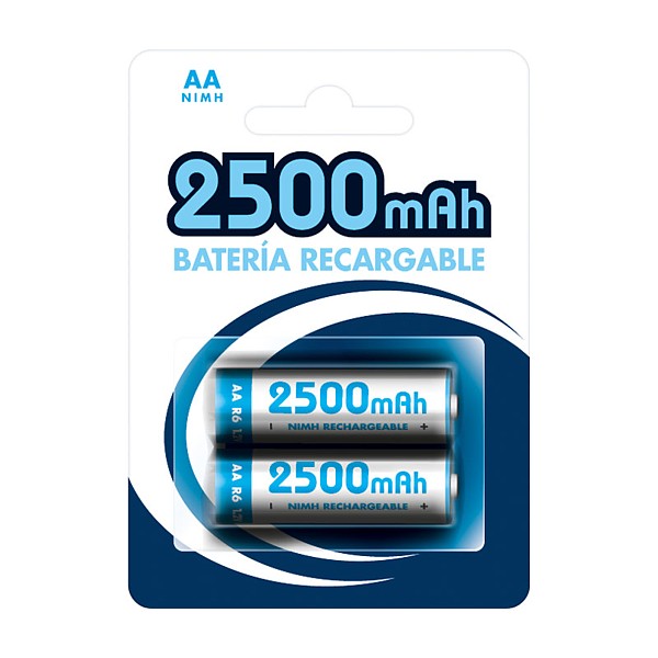 Pila Recargable AA Ni-Mh 2500mA (BL2) NIMO
