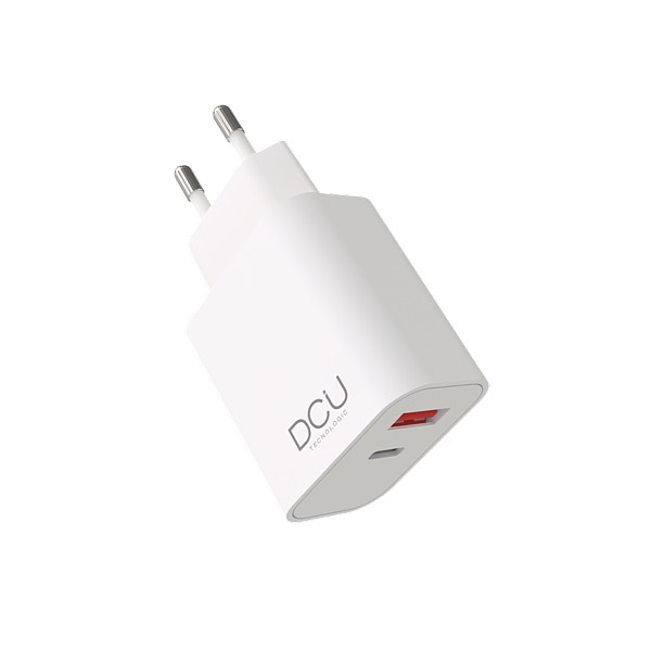 Cargador USB Tipo C PD 20W + USB QC 3.0 20W