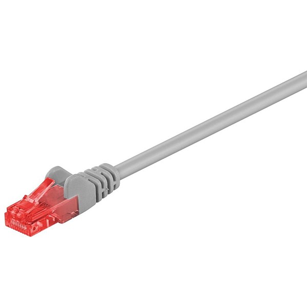 Latiguillo Cat6 UTP 20mts GRIS CCA