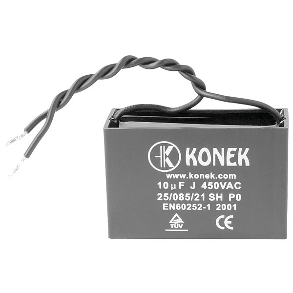 Condensador de arranque con cable 10UF/450Vac