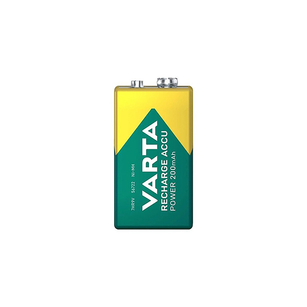 7HR9V Pila Recargable 9V 200mAh Ni-Mh Varta