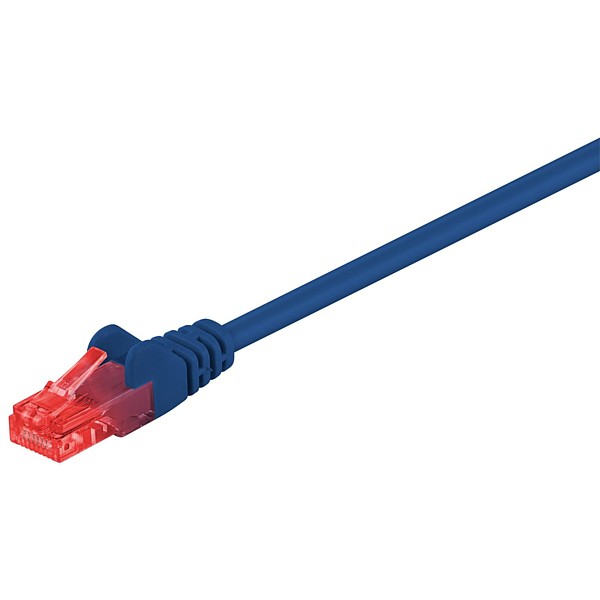 Latiguillo Cat6 UTP 3mts AZUL CCA
