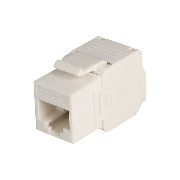 Keystone RJ45 UTP Cat6A Tool-Less 180º