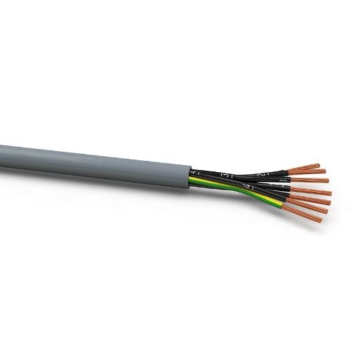 Manguera H05VV5-F 7x1,00 mm2 Gris Energía y Control