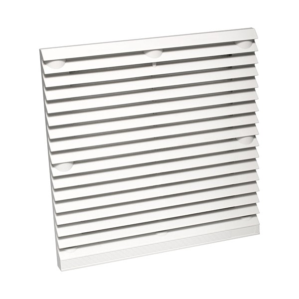 Rejilla Ventilador 120x120mm Persiana con Filtro