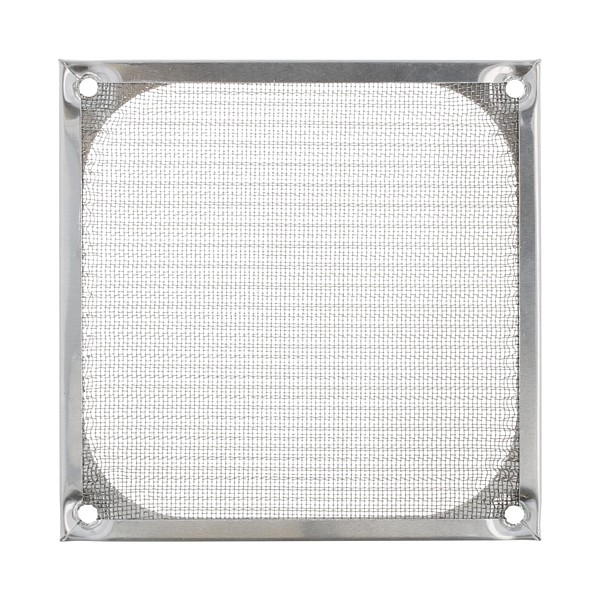 Rejilla Ventilador 120x120mm Aluminio y Malla de acero