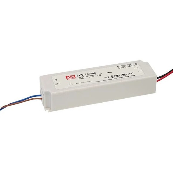 FUENTE IP67 24VDC 4,2A LPV-100-24 MEANWELL