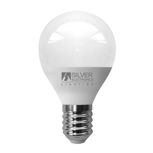 Bombilla Esferica E14 7W (50W) 3000K 600lm