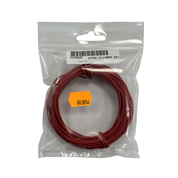 Cable Unipolar Rigido 0,50mm2 Rojo (10mts)