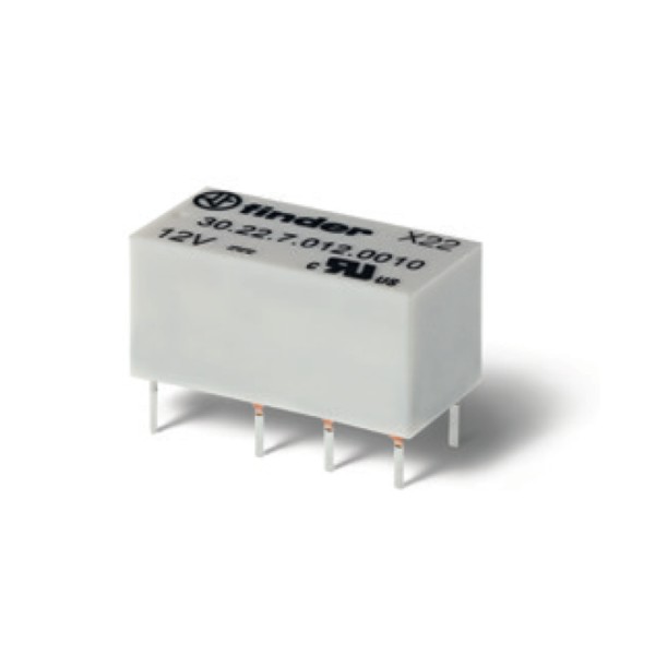30.22.7.006 Rele Finder Serie 30 6Vdc 2CC 2A 
