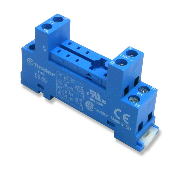 9565SMA Zocalo Finder Rele Carril DIN 2C