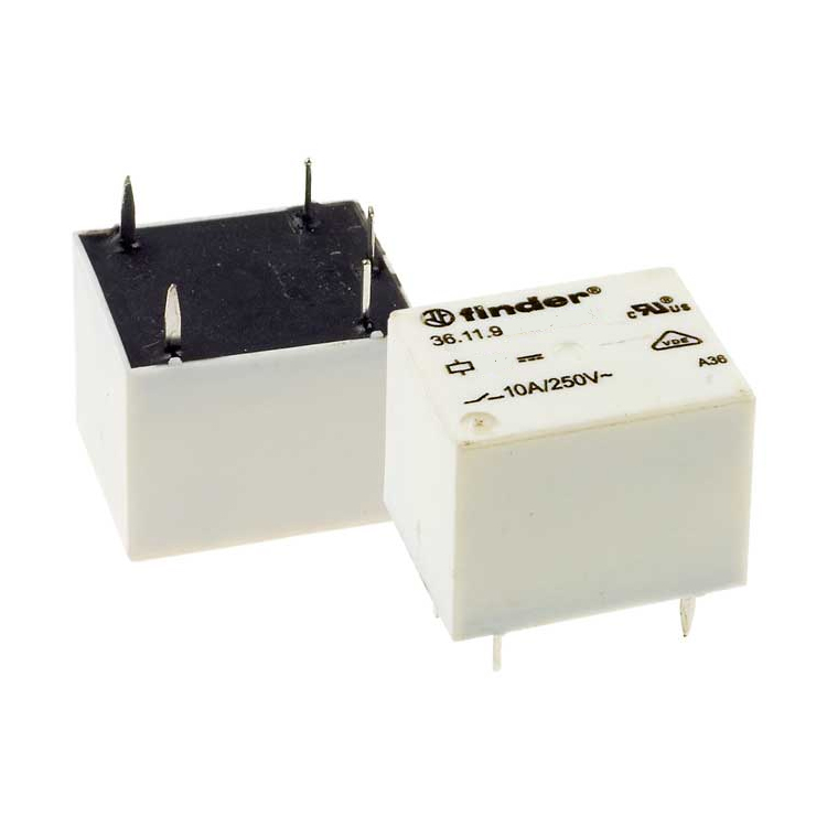 36.11.9.012 Rele Finder Serie 36 12Vdc 1CC 10A