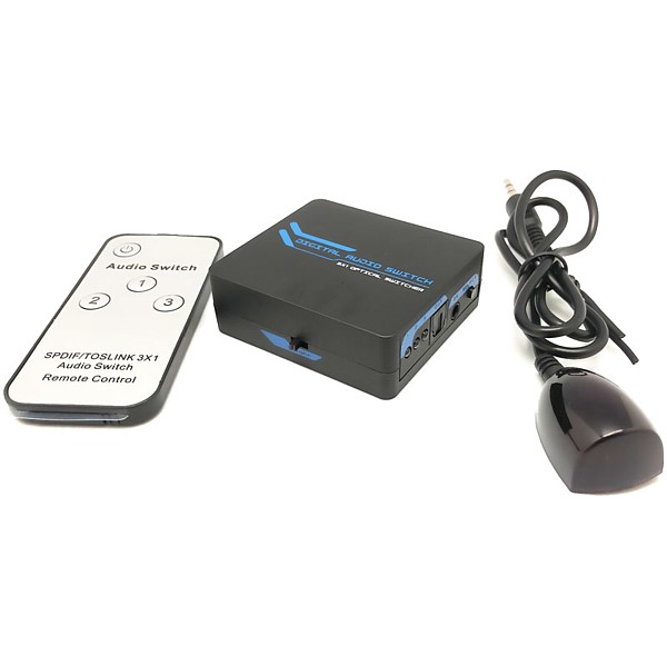 Conmutador Toslink FO 3 entradas - 1 salida 