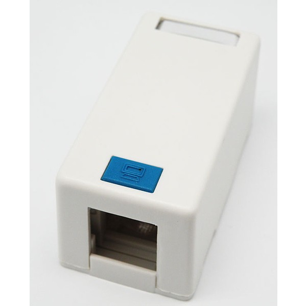 Caja de superficie para Keyston 1 salida
