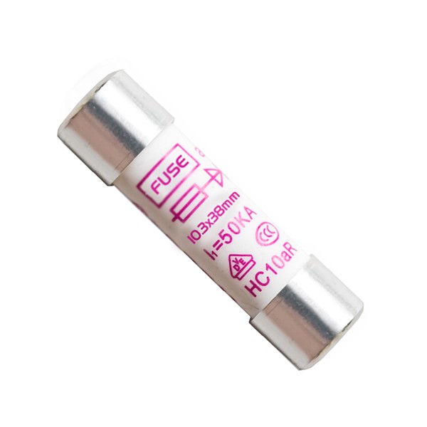 P7530 Fusible Cerámico 10A / 1000V 10x38mm super rápido