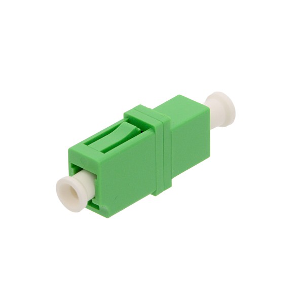 Adaptador LC/APC a LC/APC simplex monomodo