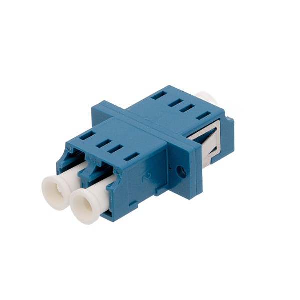 Adaptador LC/UPC a LC/UPC duplex monomodo