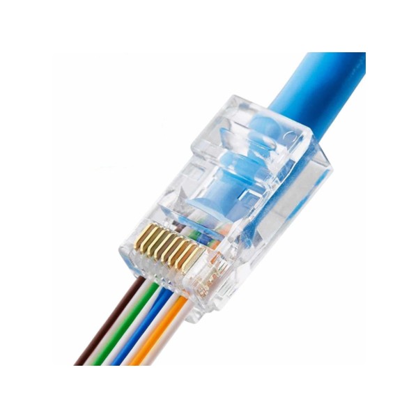 Conector RJ45 Cat6 UTP cable pasante - 1µ