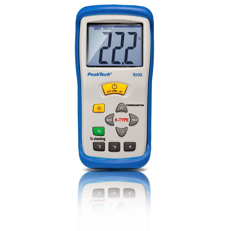 PeakTech® P 5110 Termómetro Digital Tipo K / -50...+1300ºC