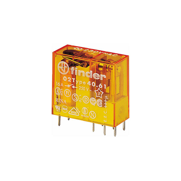 40.61.8.230 Rele Finder Serie 40 230Vac 1CC 16A