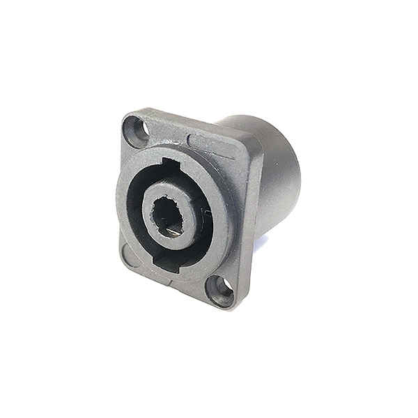 Conector Speakon 4C Hembra Chasis Cuadrada