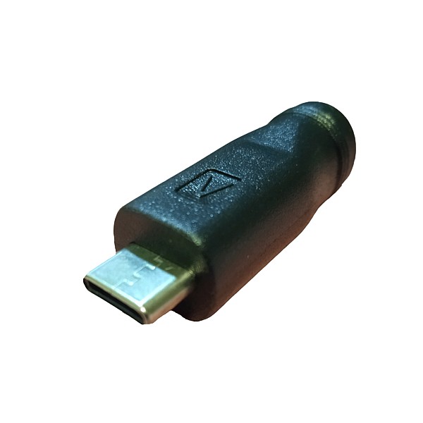 Adaptador USB-C Macho a 5,5x2,1mm Hembra