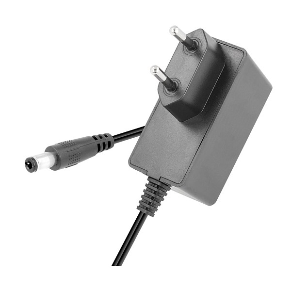 Alimentador 18Vdc/500mA conector 5,5x2,1/2,5mm