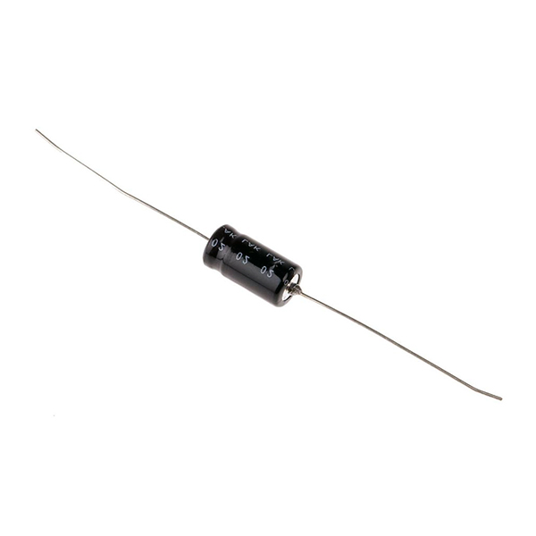 Cond.Electrol.con polaridad 22UF 100V axial 8,5x19 (hasta finalizar existencias)