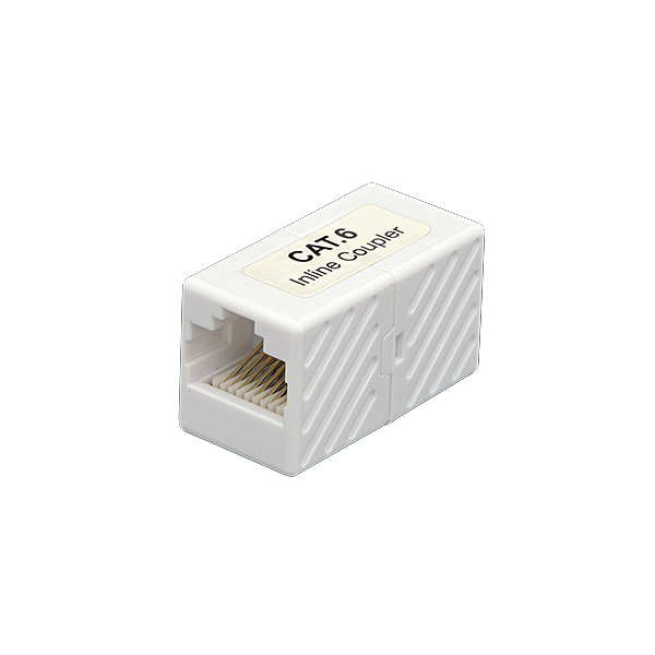 Adaptador RJ45 Hembra/Hembra UTP CAT6 Slim