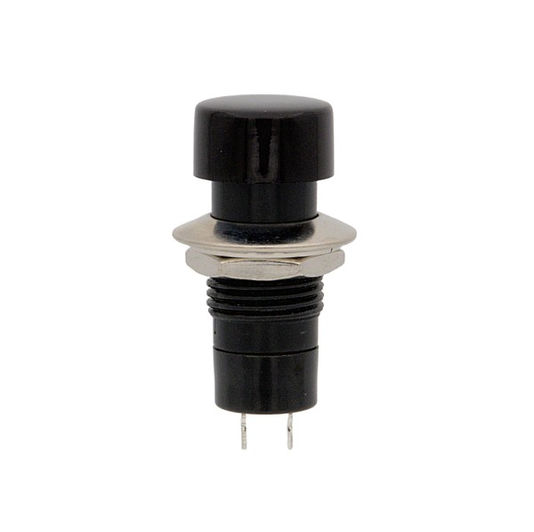 1451R Interruptor Pulsacion Off-On Negro 125V/3A