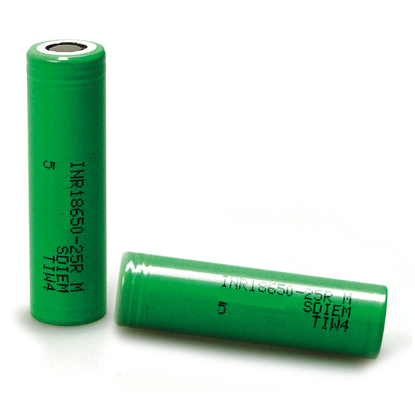 Pila Recargable 18650 Litio-ion 2500mA Flat