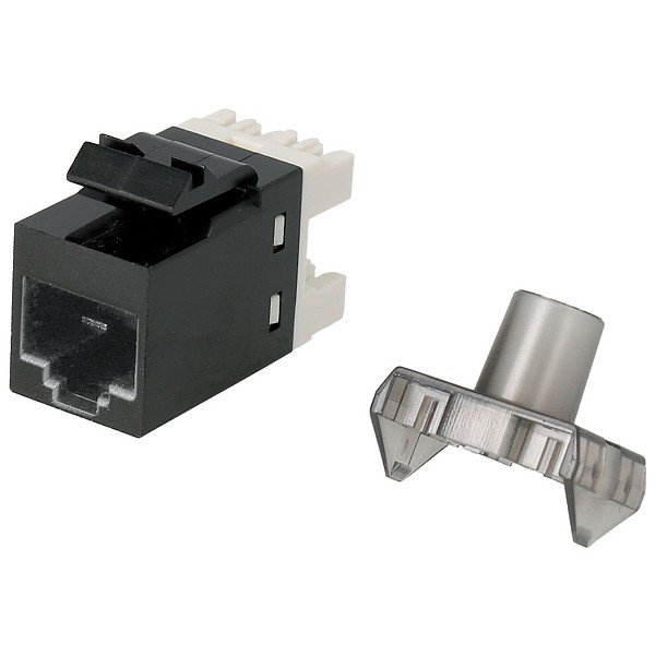 Keystone RJ45 UTP Cat6 Tool-Less 180º