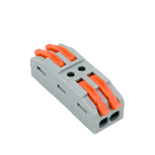 Borna de conexión rápida 4 (2x2) Polos en linea