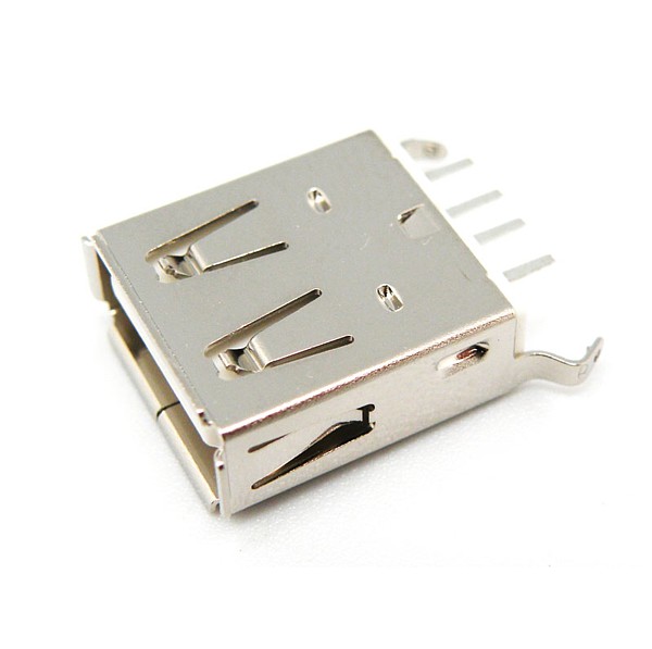 Hembra USB TIPO A PCB RECTO