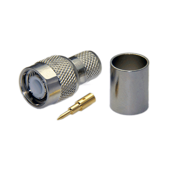 Conector TNC Macho RG213 Crimpar
