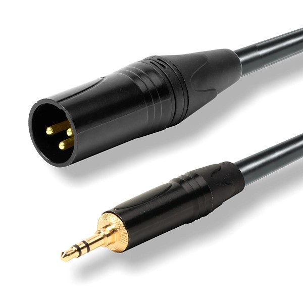 EK620503S Cable de Sonido Profesional JACK3,5St - XLR3 M 3mt